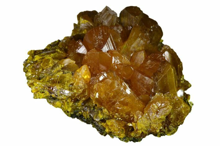 Orpiment Crystal Cluster - Twin Creeks Mine, Nevada #168397